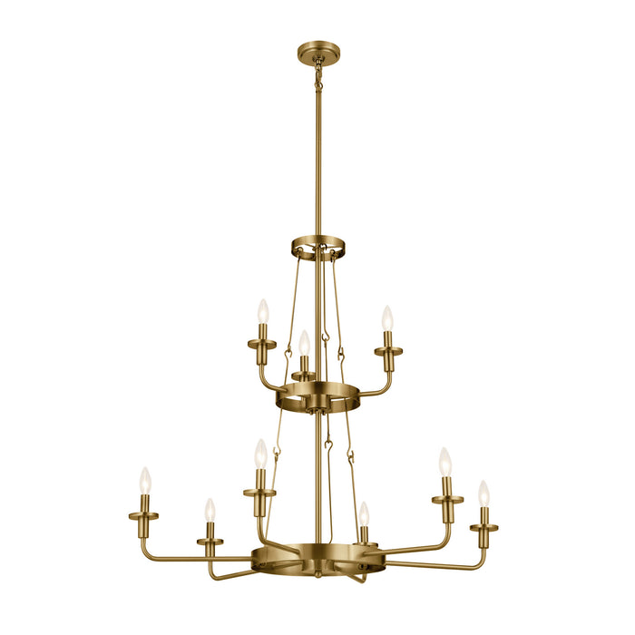 Kichler 37.25 Inch Nine Light Chandelier