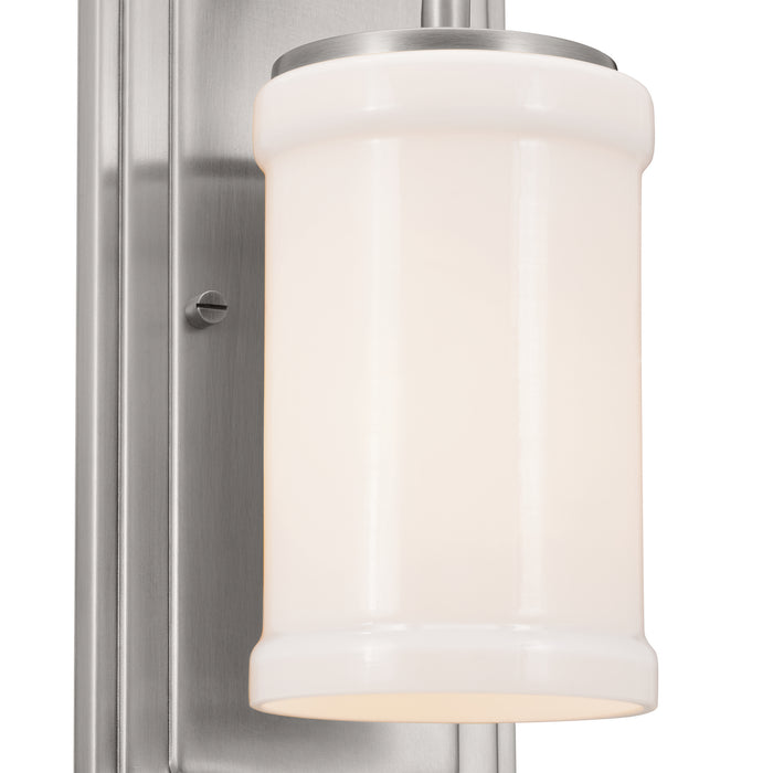 Kichler 12 Inch One Light Wall Sconce with Opal Glass