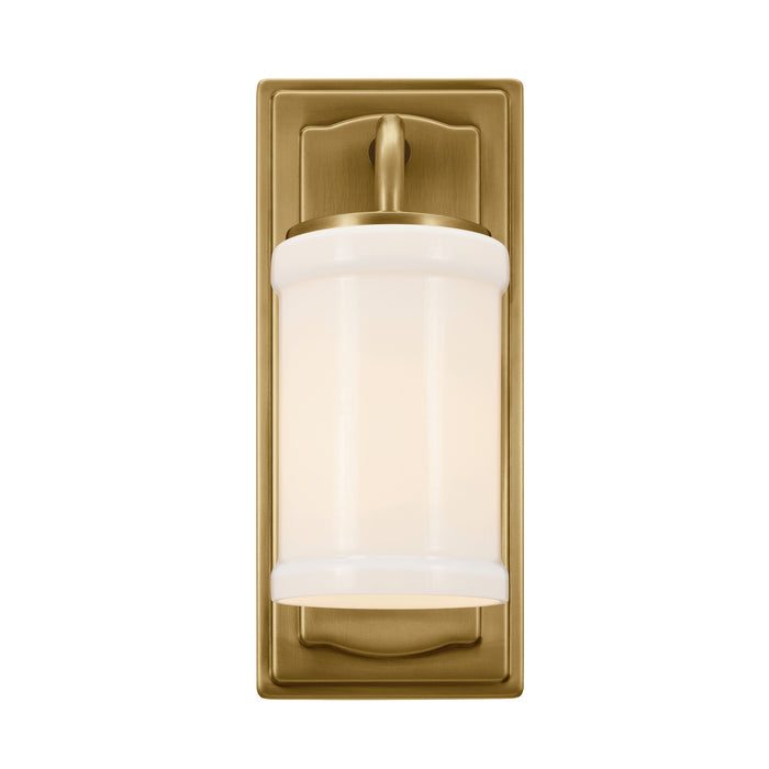 Kichler 12 Inch One Light Wall Sconce with Opal Glass