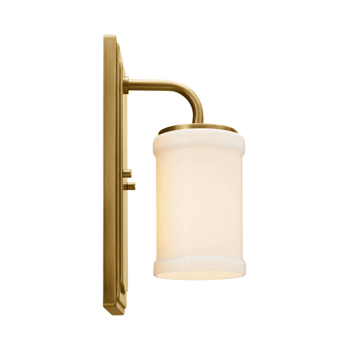 Kichler 12 Inch One Light Wall Sconce with Opal Glass