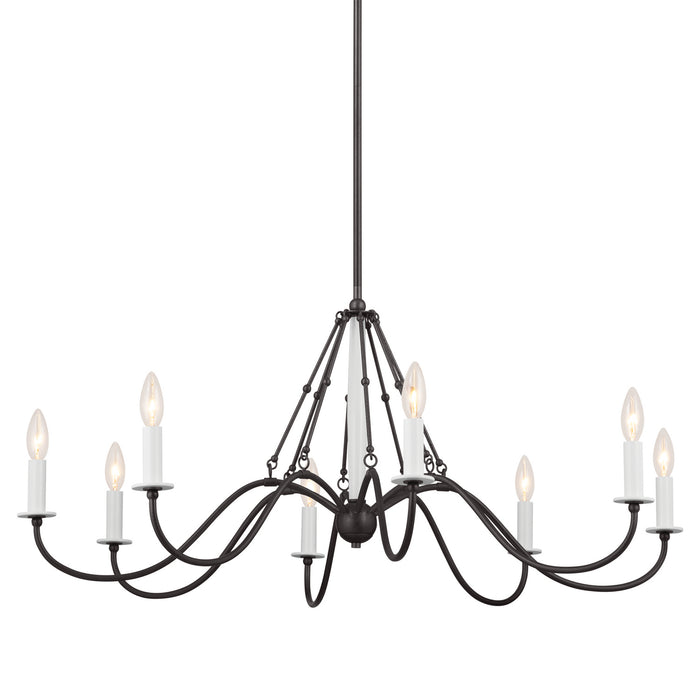 Kichler 17 Inch Eight Light Chandelier