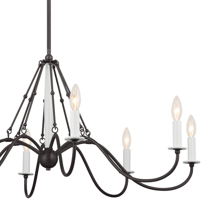 Kichler 17 Inch Eight Light Chandelier