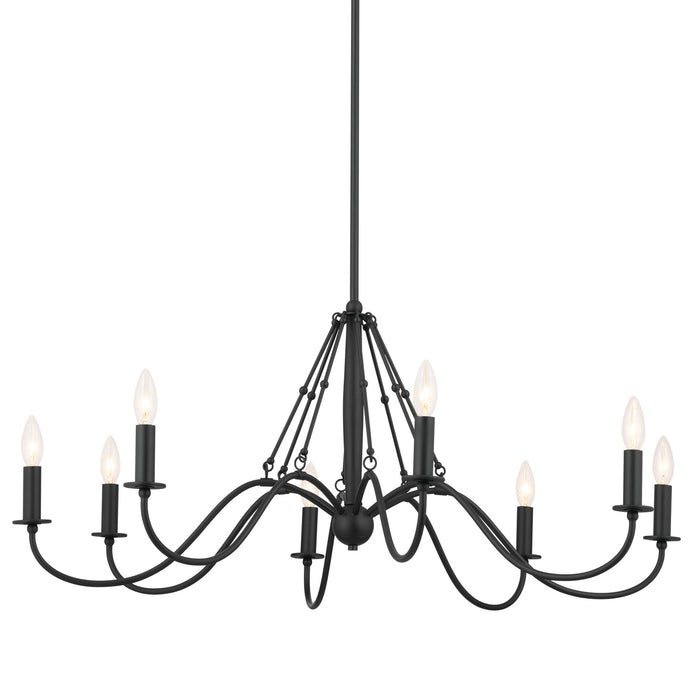 Kichler 17 Inch Eight Light Chandelier