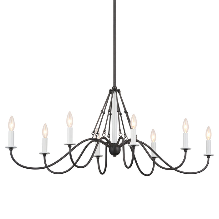 Kichler 18 Inch Eight Light Chandelier