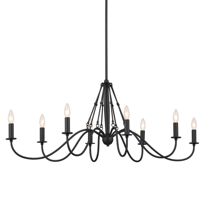 Kichler 18 Inch Eight Light Chandelier