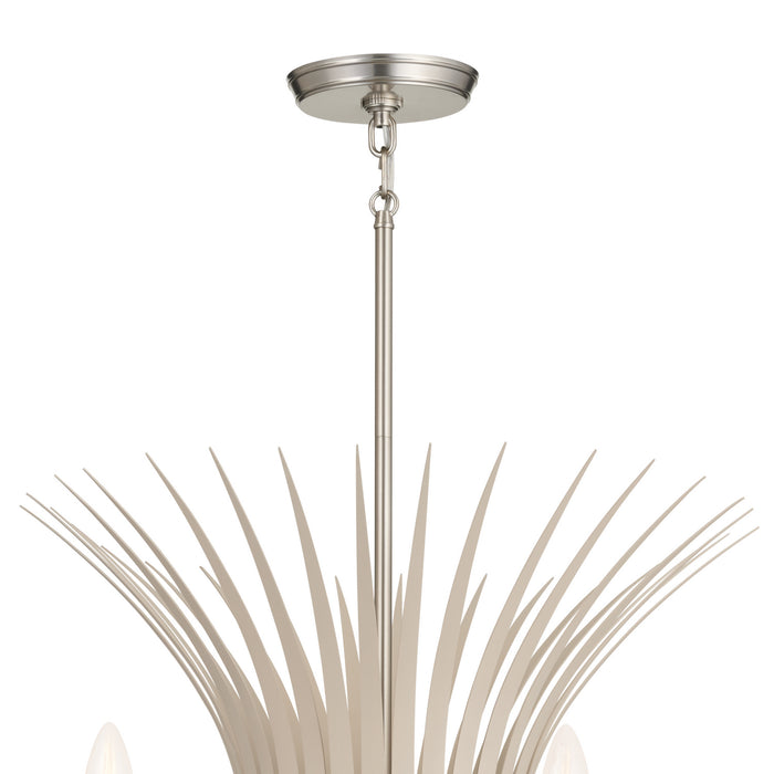 Kichler 21.5 Inch Ten Light Chandelier In Two Tone Finish