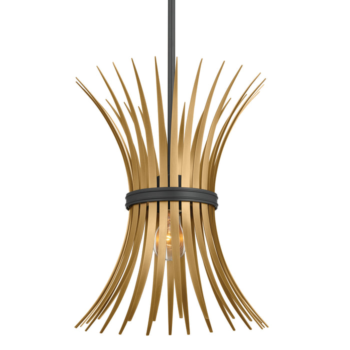 Kichler 16.25 Inch One Light Pendant In Two Tone Finish