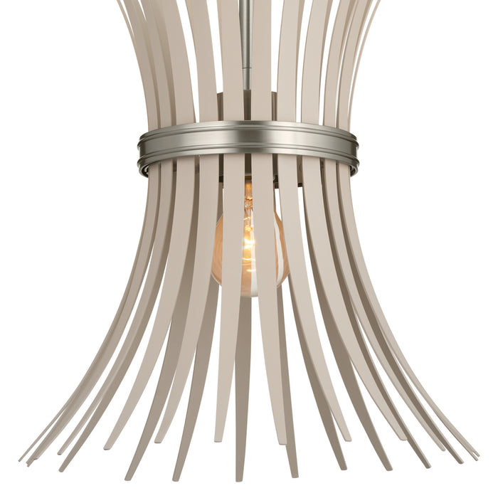 Kichler 16.25 Inch One Light Pendant In Two Tone Finish