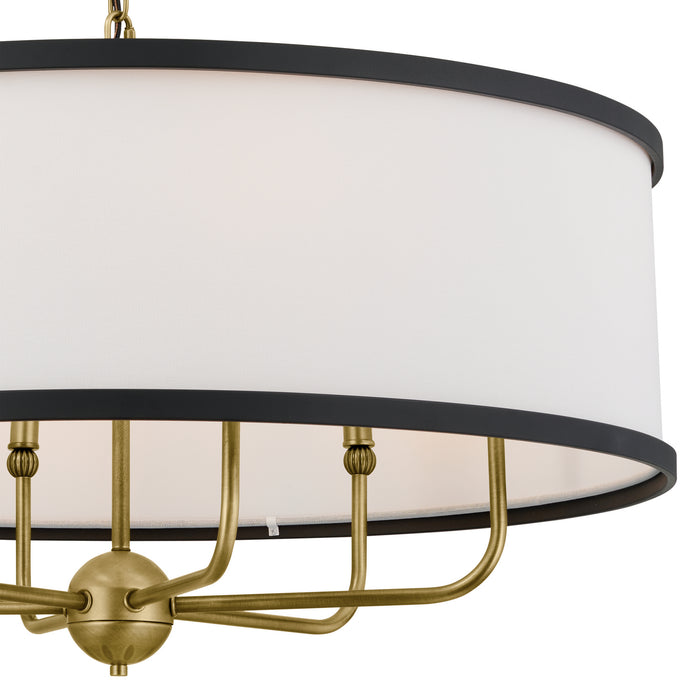 Kichler 17 Inch Six Light Chandelier