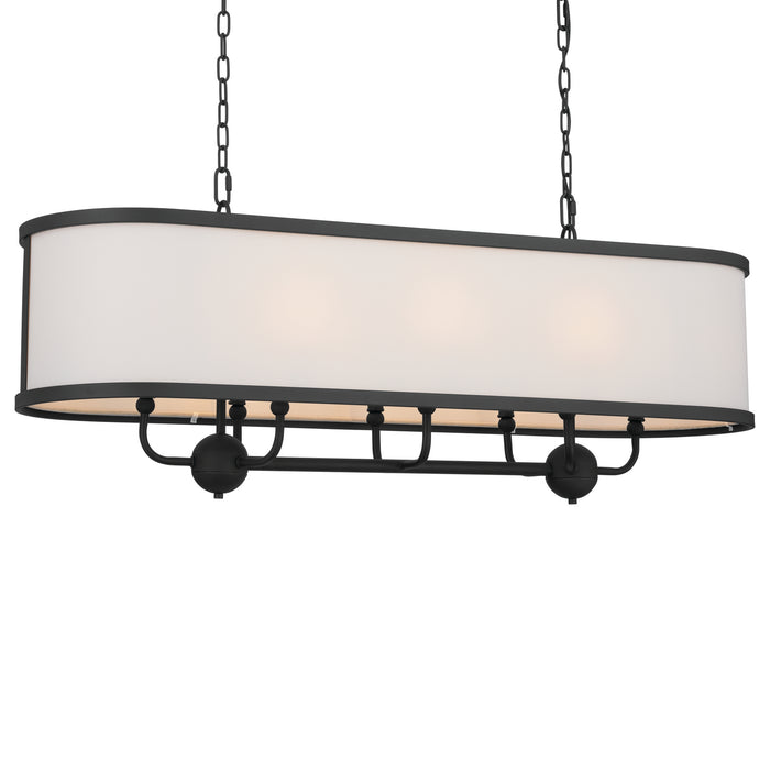 Kichler 16 Inch Eight Light Linear Chandelier