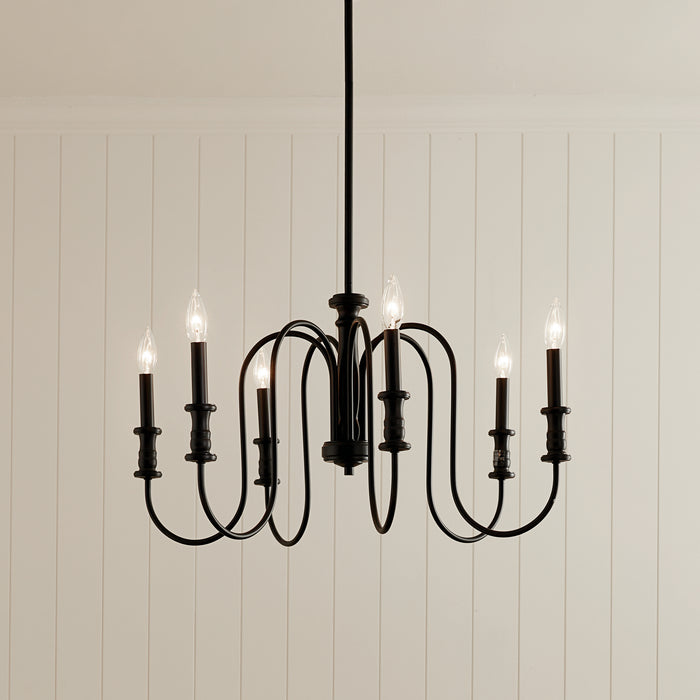 Kichler 15.5 Inch Six Light Chandelier