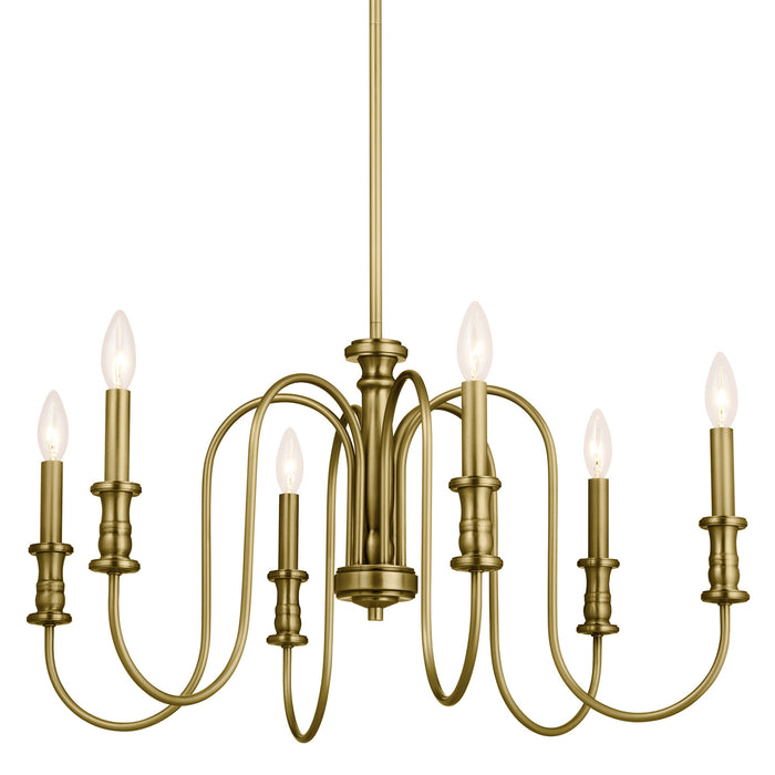 Kichler 15.5 Inch Six Light Chandelier