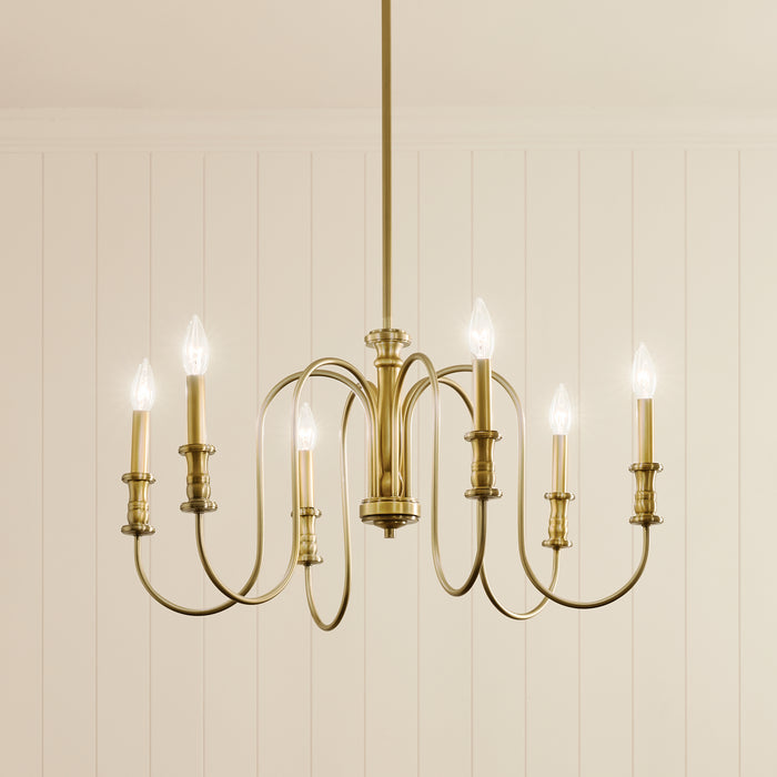 Kichler 15.5 Inch Six Light Chandelier