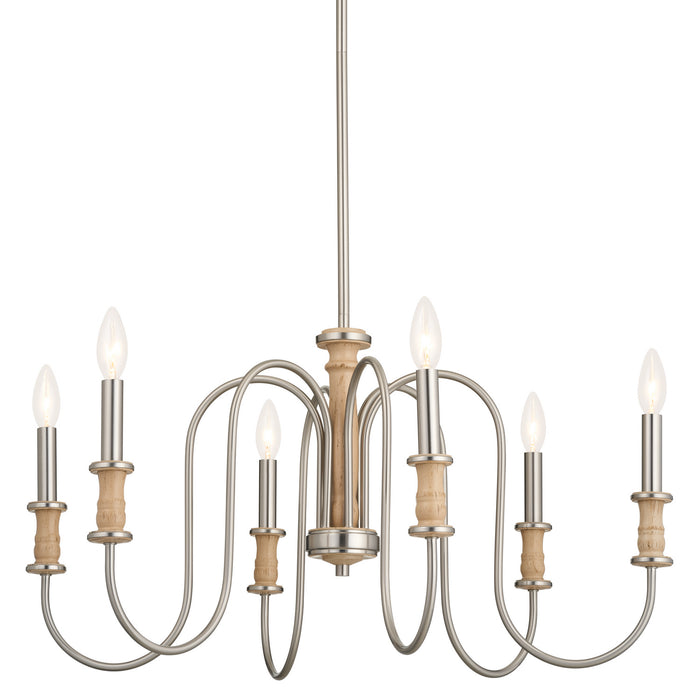 Kichler 15.5 Inch Six Light Chandelier