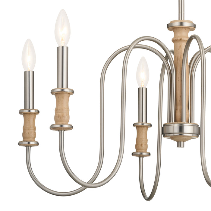 Kichler 15.5 Inch Six Light Chandelier