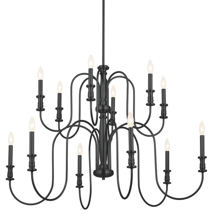 Kichler 29.75 Inch 12 Light Chandelier