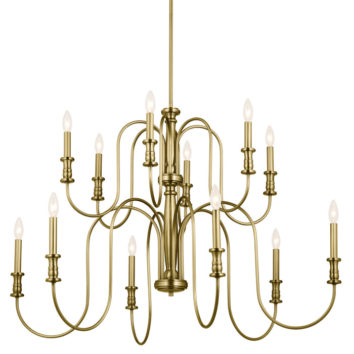 Kichler 29.75 Inch 12 Light Chandelier