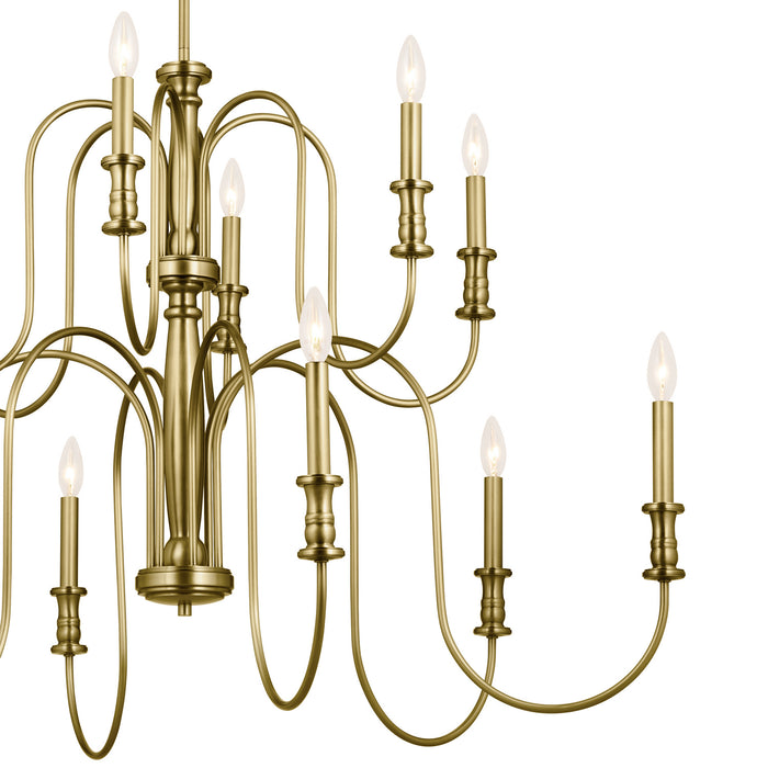 Kichler 29.75 Inch 12 Light Chandelier