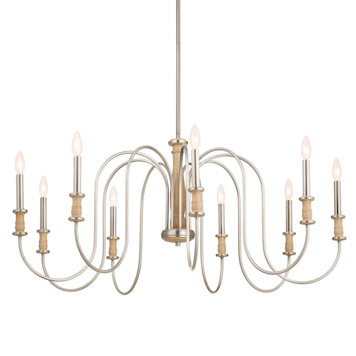 Kichler 19.25 Inch Nine Light Chandelier