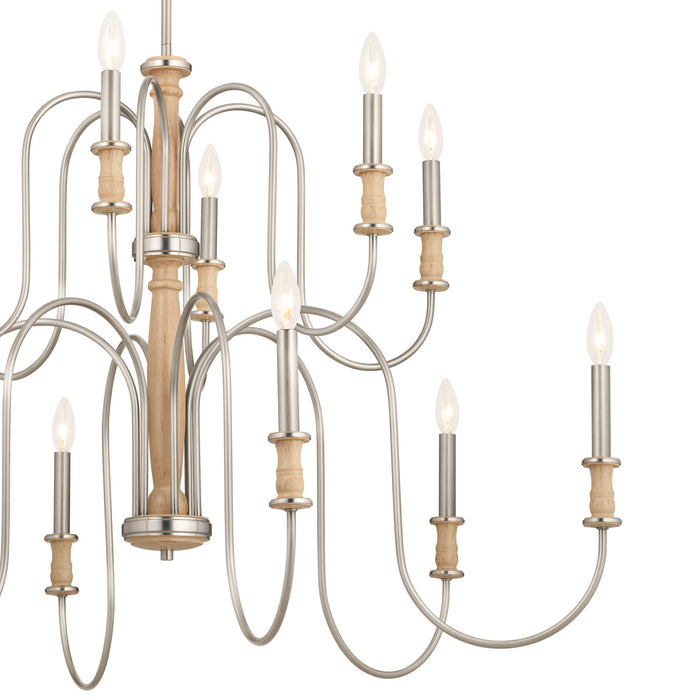 Kichler 29.75 Inch 12 Light Chandelier