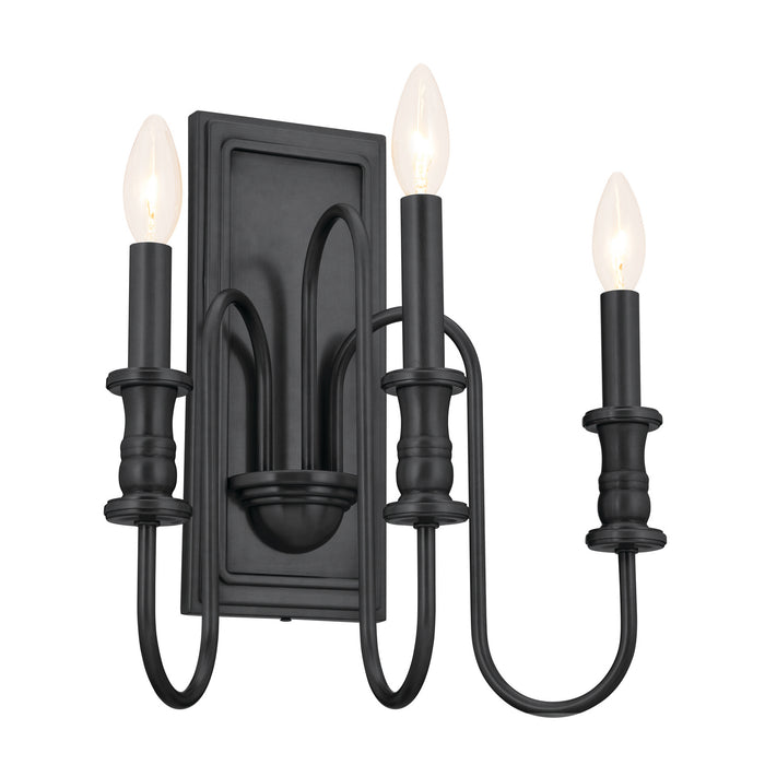 Kichler 14.5 Inch Three Light Wall Sconce