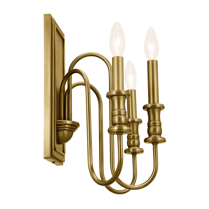 Kichler 14.5 Inch Three Light Wall Sconce