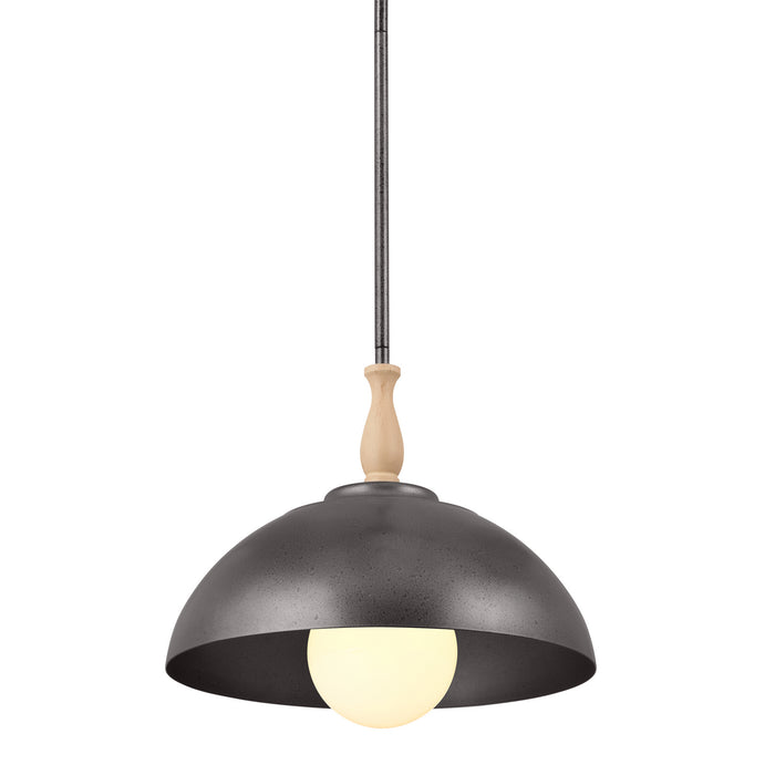 Kichler 14 Inch One Light Pendant with Adjustable Height