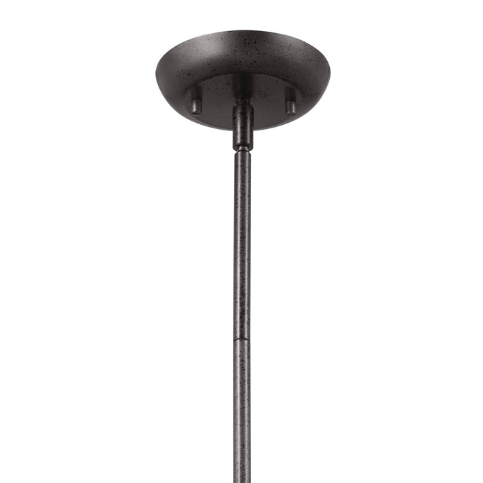 Kichler 14 Inch One Light Pendant with Adjustable Height