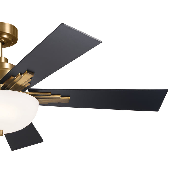 Kichler 52 Inch Ceiling Fan with Dimmable 3000K LED light