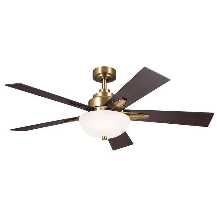 Kichler 52 Inch Ceiling Fan with Dimmable 3000K LED light