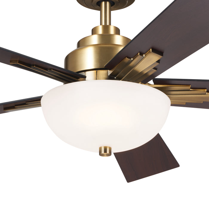 Kichler 52 Inch Ceiling Fan with Dimmable 3000K LED light