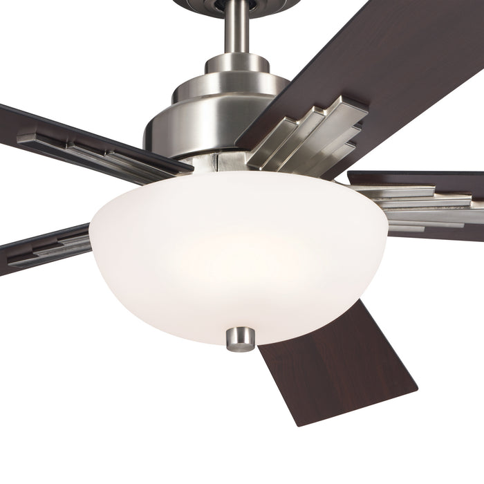 Kichler 52 Inch Ceiling Fan with Dimmable 3000K LED light