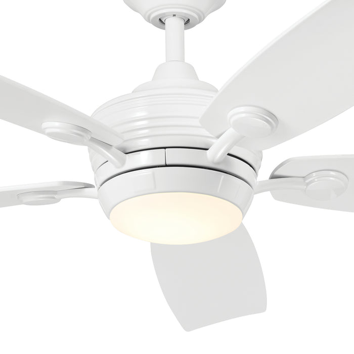 Kichler 56 Inch Ceiling Fan with 4-Inch Integrated, Dimmable 3000K LED Light