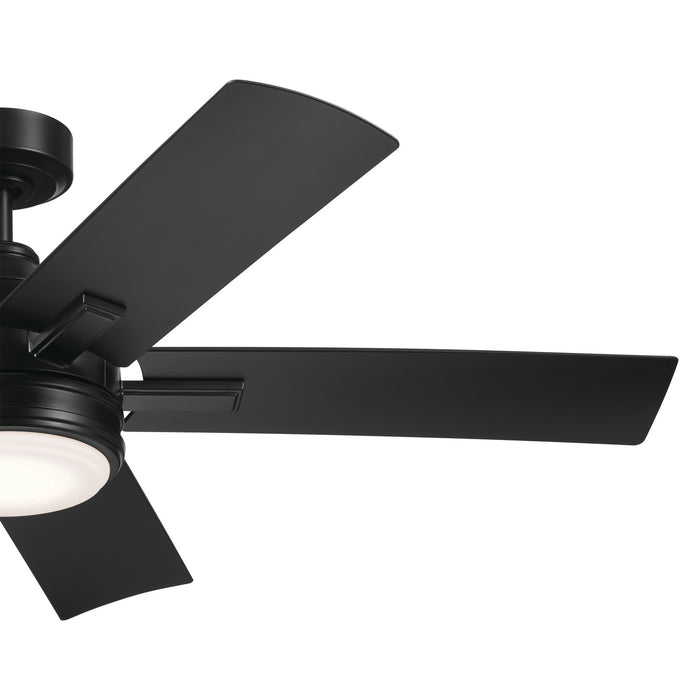 Kichler 52 Inch Ceiling Fan with Steel Body and Lightweight ABS Blades