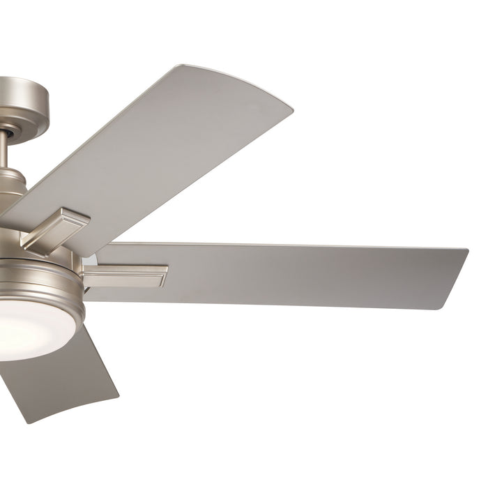 Kichler 52 Inch Ceiling Fan with Steel Body and Lightweight ABS Blades