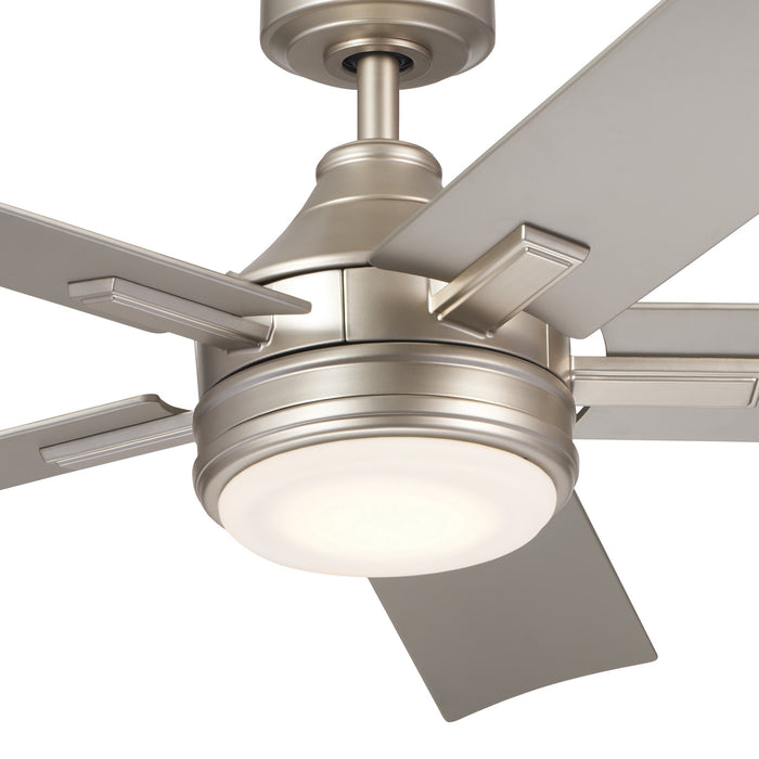 Kichler 52 Inch Ceiling Fan with Steel Body and Lightweight ABS Blades