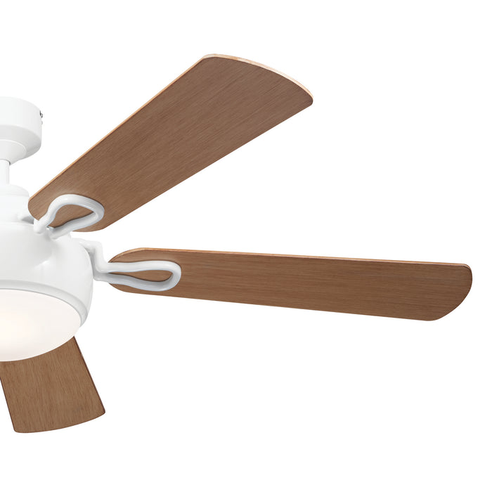 Kichler 60 Inch Ceiling Fan with Steel body and Plywood Blades