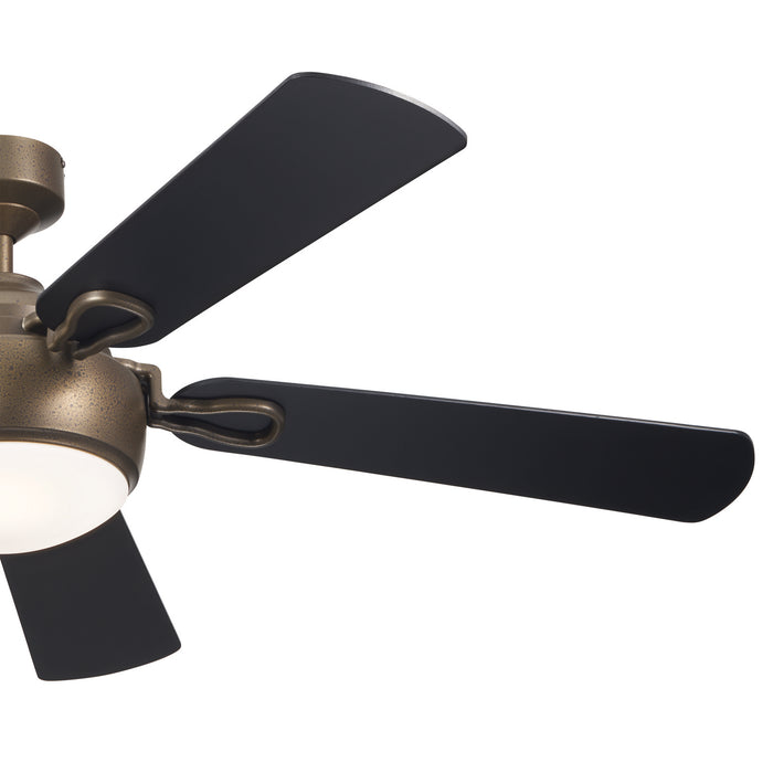 Kichler 60 Inch Ceiling Fan with Steel body and Plywood Blades