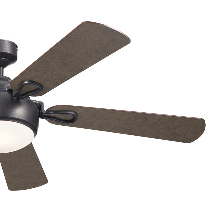 Kichler 60 Inch Ceiling Fan with Steel body and Plywood Blades