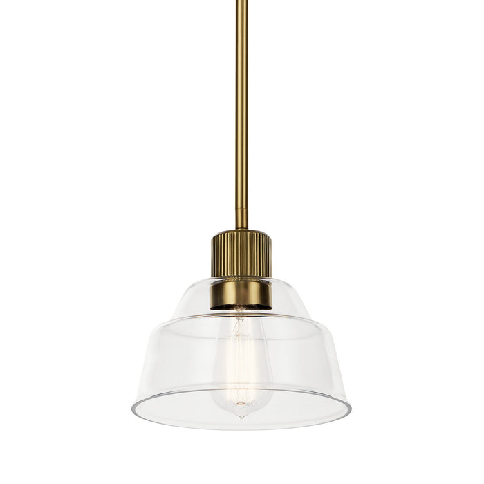 Kichler 7.25 Inch One Light Mini Pendant with Clear Glass