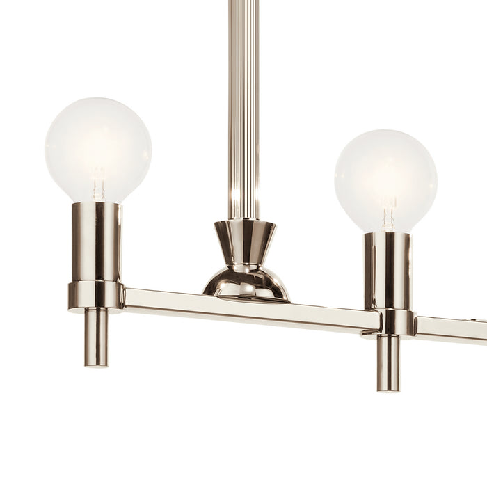 Kichler 21.25 Inch Five Light Linear Chandelier