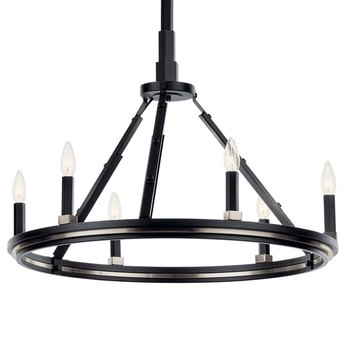 Kichler 24 Inch Six Light Chandelier