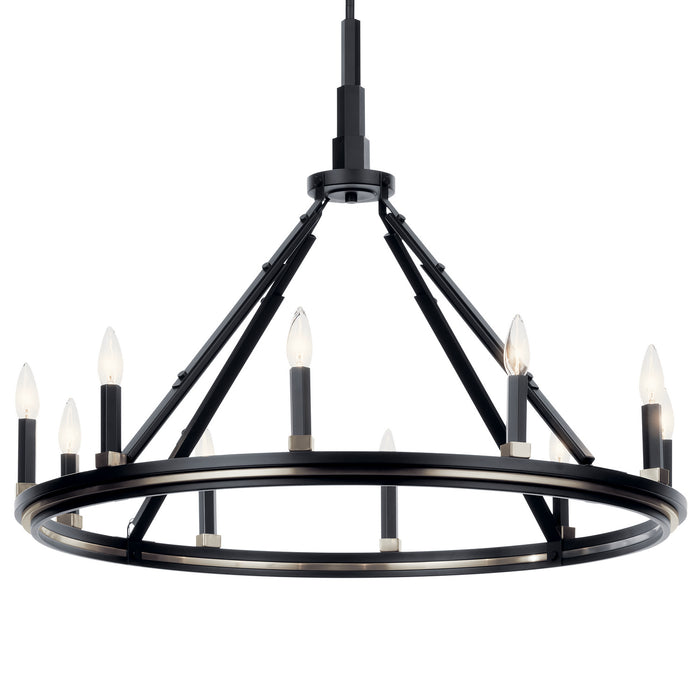 Kichler 27.5 Inch Ten Light Chandelier