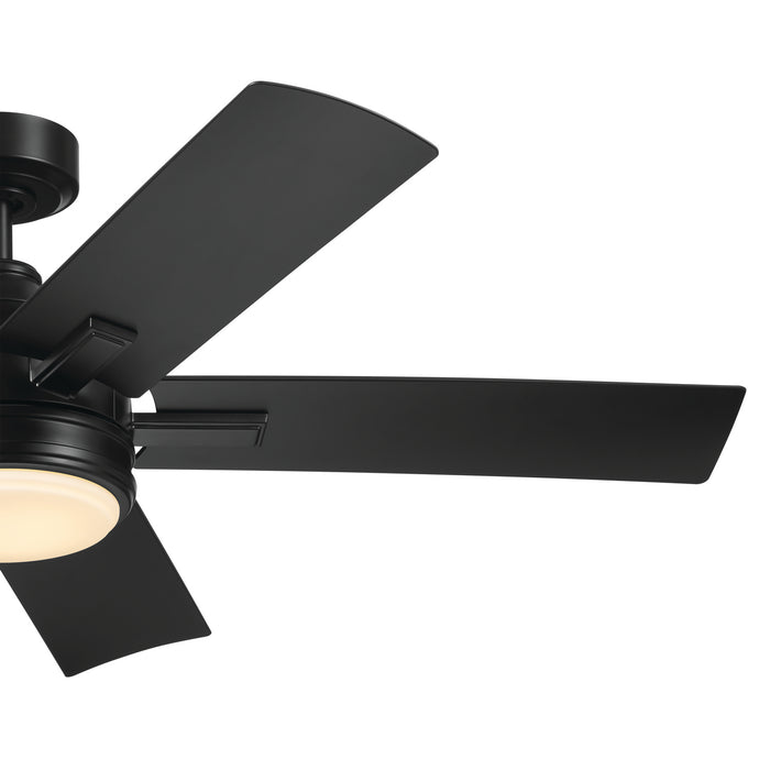 Kichler 52 Inch Ceiling Fan with 4 Inch Integrated, Dimmable 3000K LED