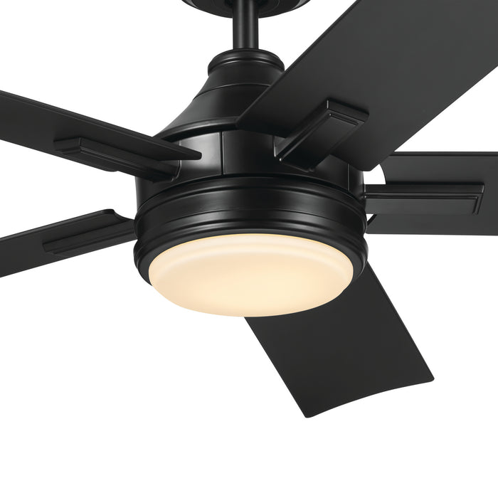 Kichler 52 Inch Ceiling Fan with 4 Inch Integrated, Dimmable 3000K LED