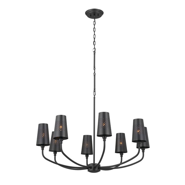 Kichler 36.5 Inch Eight Light Chandelier