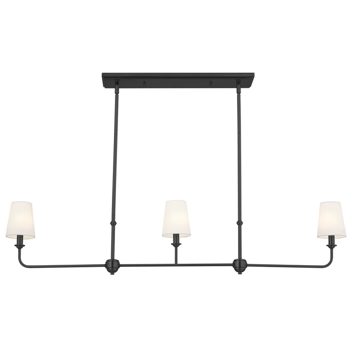 Kichler 4.5 Inch Three Light Linear Chandelier