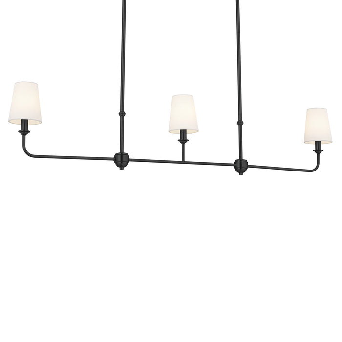 Kichler 4.5 Inch Three Light Linear Chandelier