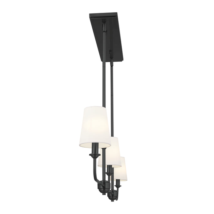 Kichler 4.5 Inch Three Light Linear Chandelier