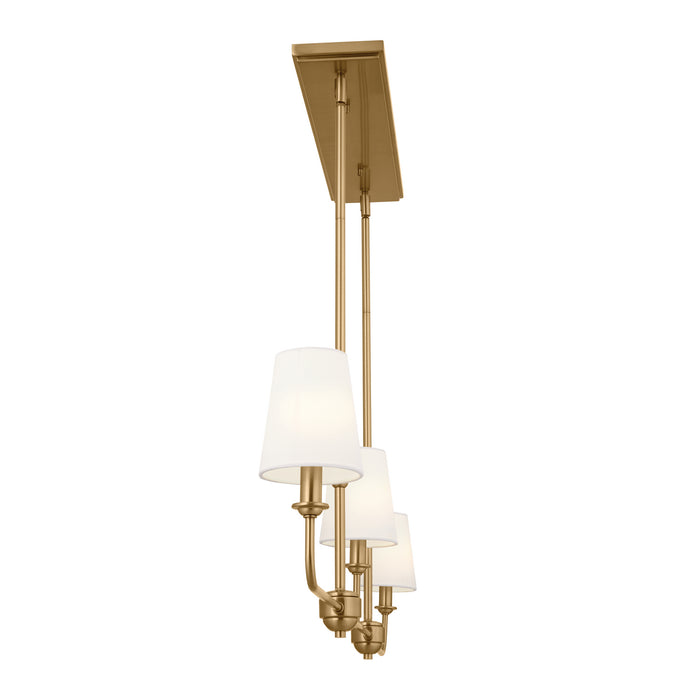 Kichler 4.5 Inch Three Light Linear Chandelier